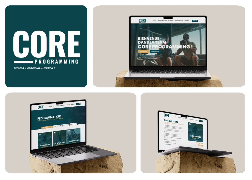 Création site e-commerce coach sportif par WebLeague