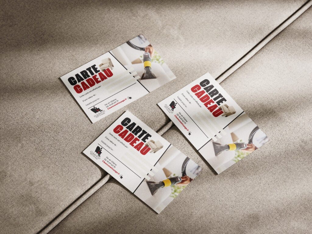 création carte cadeau personnalisée entreprise