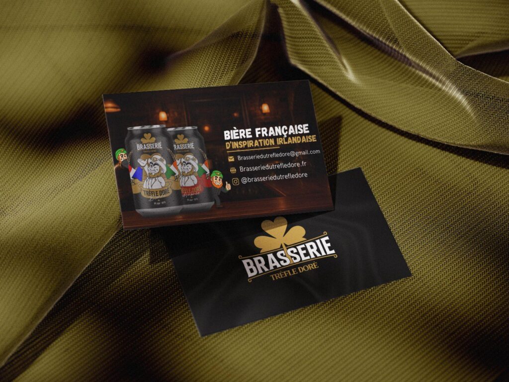 création carte de visite professionnelle moderne