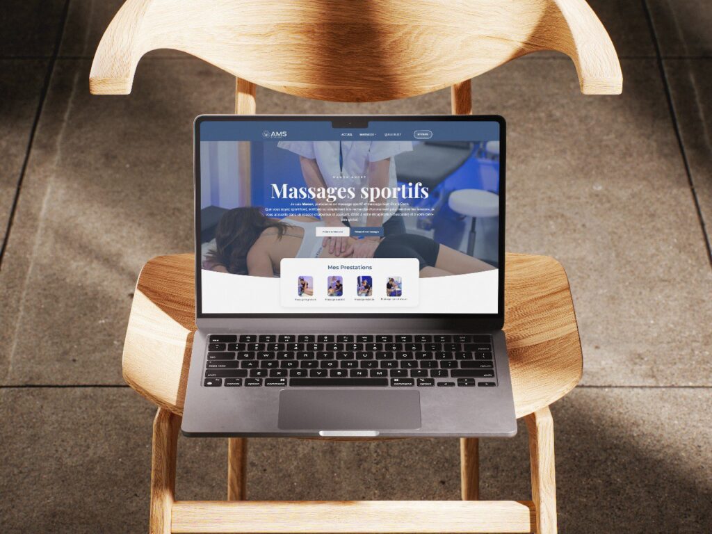 Création site massage à Bouloc 31620 - Webleague