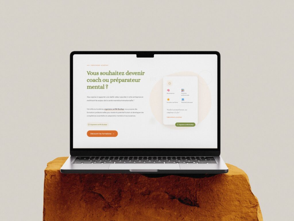 développement site web moderne pour entreprise en sous-traitance