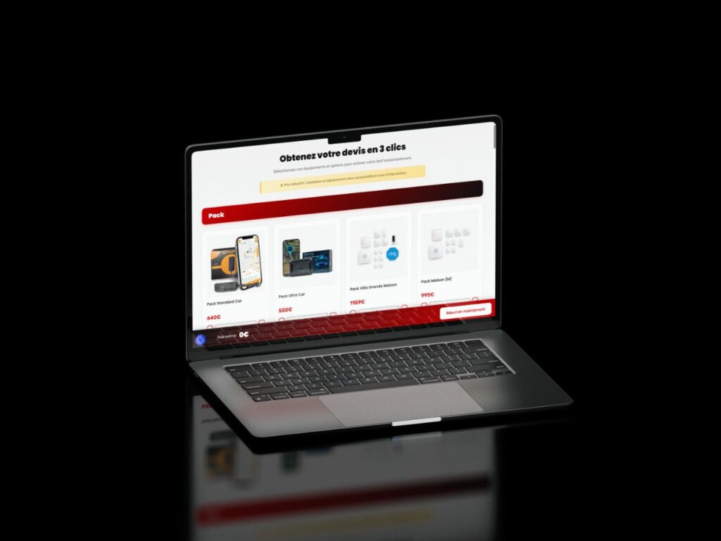 création landing page optimisée SEO et conversion WebLeague