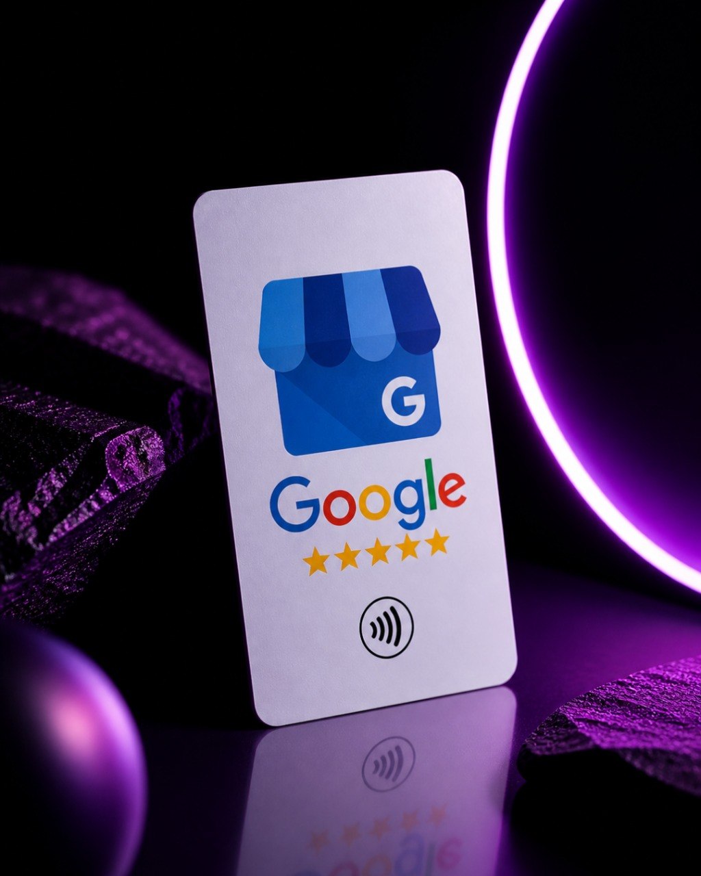 Carte NFC Google blanche